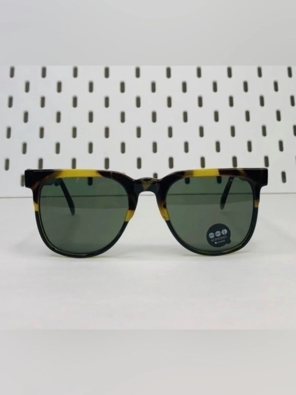 KOMONO Riviera Green Tortoise Sunglasses (NEW) 🕶